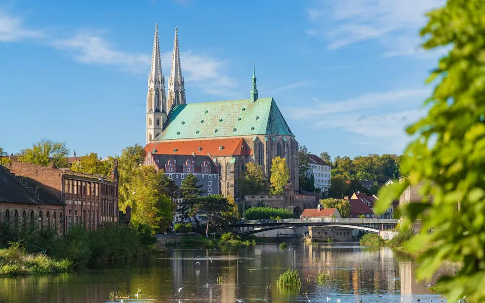 Görlitz, across the German border