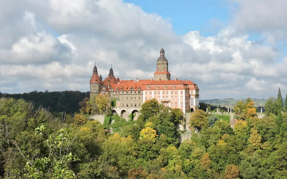 Książ Castle and Palm House