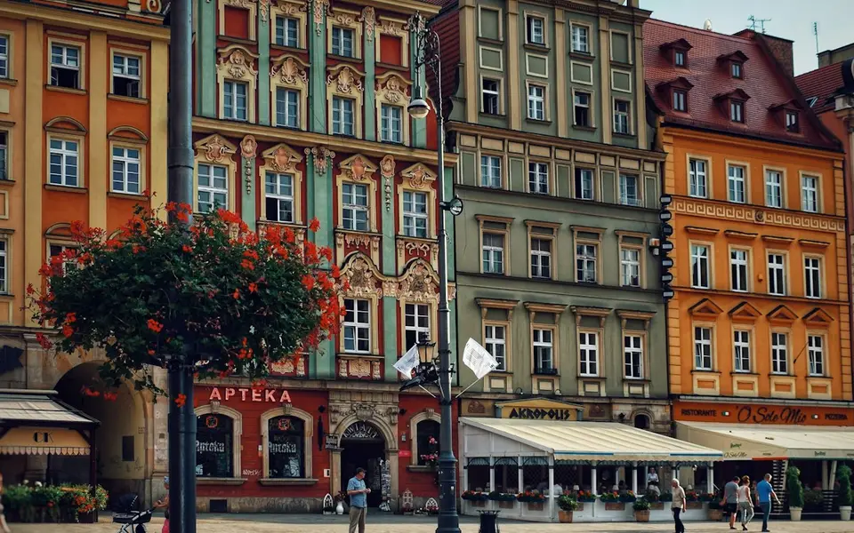 Market Square and the Christmas market